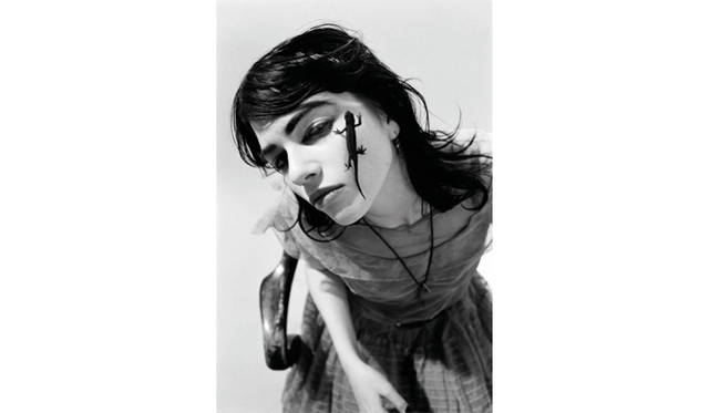 <strong>「EXHIBITION　A」</strong>　Richard Kern　Lung withLizard　edition of 50 /※サイン入り　キャンバス (406x609mm)　 3万2000円