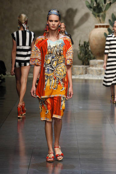 09_dolceandgabbana  2013年春夏コレクション