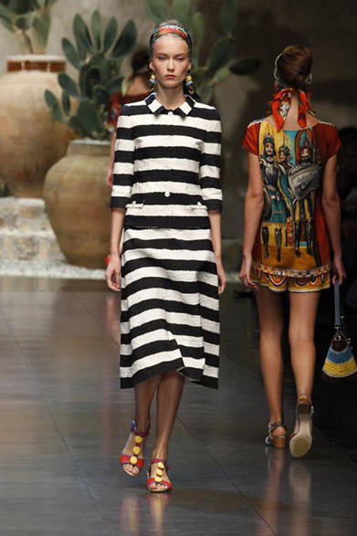 10_dolceandgabbana  2013年春夏コレクション