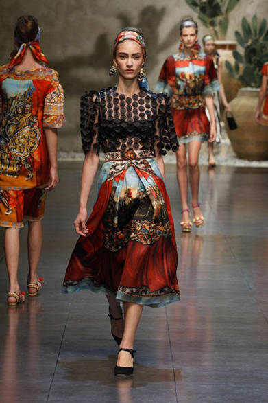 11_dolceandgabbana  2013年春夏コレクション
