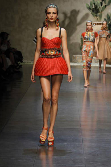 18_dolceandgabbana  2013年春夏コレクション