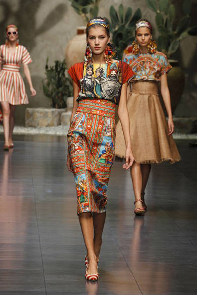 19_dolceandgabbana  2013年春夏コレクション