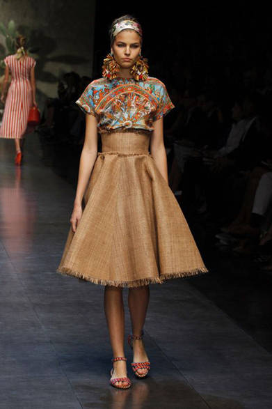 20_dolceandgabbana  2013年春夏コレクション