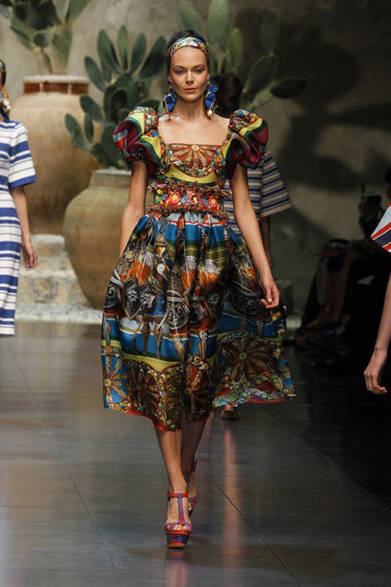 25_dolceandgabbana  2013年春夏コレクション