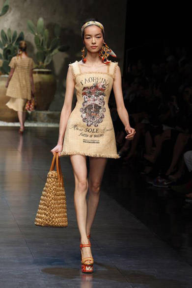 34_dolceandgabbana  2013年春夏コレクション