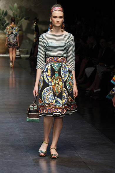 52_dolceandgabbana  2013年春夏コレクション