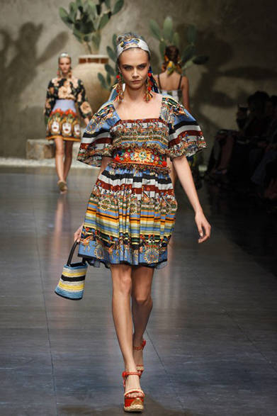 57_dolceandgabbana  2013年春夏コレクション