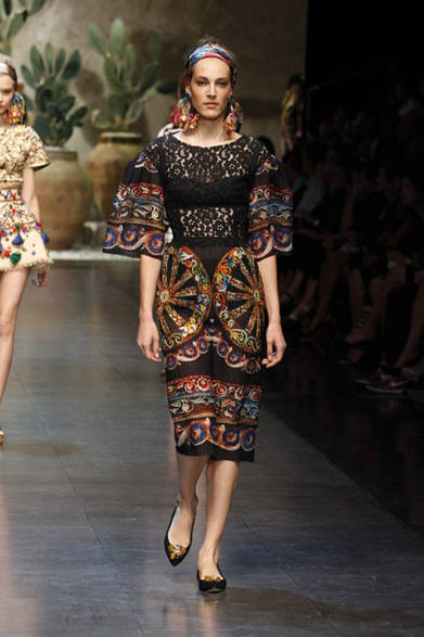 67_dolceandgabbana  2013年春夏コレクション
