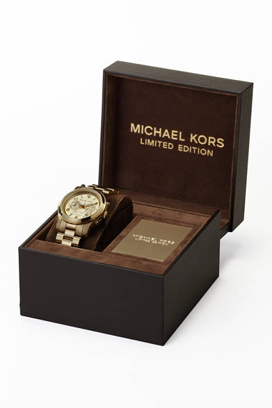 <strong>MICHAEL KORS│マイケル・コース</strong>　ニューヨーク限定時計　ボックス