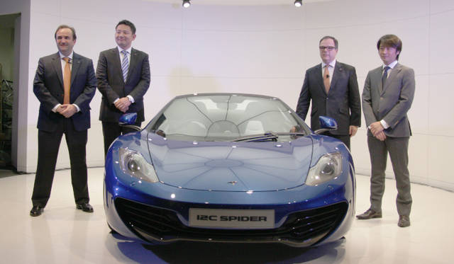 <strong>McLaren MP4-12C Spider｜マクラーレン MP4-12C スパイダー</strong>