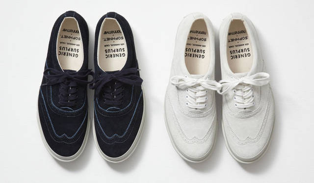 <strong>SOPH.｜ソフ</strong>　 「SOPH.東京店」オープン13周年記念アイテム　SOPHNET. × nonnative WING-TIP SNEAKER by GENERIC SURPLUS