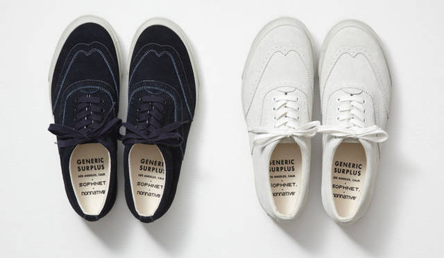 <strong>SOPH.｜ソフ</strong>　 「SOPH.東京店」オープン13周年記念アイテム　SOPHNET. × nonnative WING-TIP SNEAKER by GENERIC SURPLUS