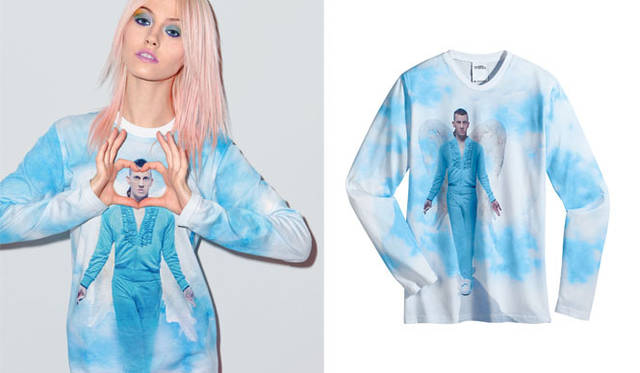 　「adidas Originals by Jeremy Scott」2012-13年秋冬コレクション　ロングスリーブTシャツ1万8900円