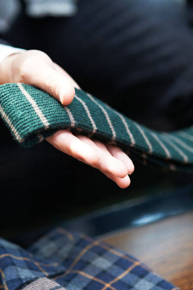 <strong>STRASBURGO｜ストラスブルゴ</strong>　ネクタイ2万5200円（キートン／ストラスブルゴ）