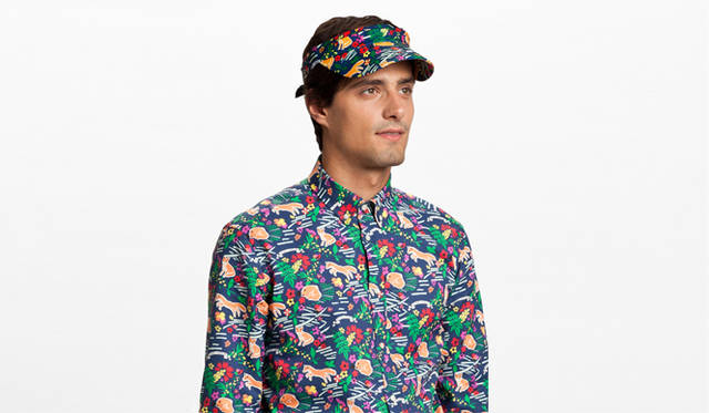 <strong>「ペルノアブサン メゾン キツネ リミテッド エディション」</strong>　VISOR ABSINTHE COLLECTION／MULTICOLOR／7980円