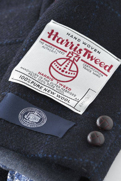 　阪急メンズ限定のハリスツイードオーバーペンジャケット7万9800円（阪急メンズ東京）