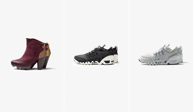 　「adidas SLVR」2012-13年秋冬コレクション　左／SLVR ZIP BACK HEEL 2万4150円、中／SLVR S-M-L CONCEPT 1万5750円、右／SLVR S-M-L CONCEPT 1万5750円