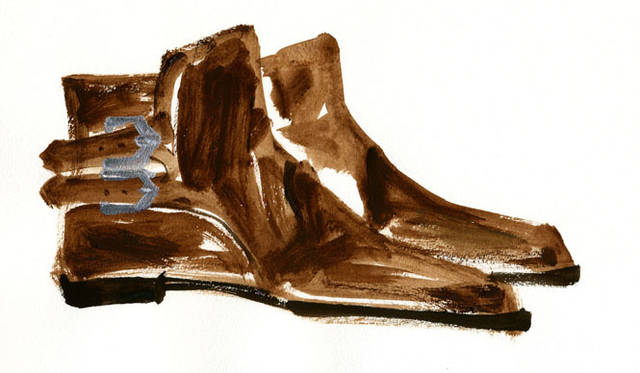 　2012年 John Lobb BY REQUESTフェア　モデル｜DEAUVILLE、カラー｜Dark Brown、素材｜Museum Calf、ソール｜シングルレザー・ソール