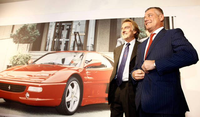 <strong>Paolo Pininfarina & Luca di Montezemolo｜パオロ・ピニンファリーナとルカ・ディ・モンテゼモーロ</strong><br />パオロ・ピニンファリーナ氏は現ピニンファリーナのCEO、モンテゼモーロ氏はフェラーリの会長