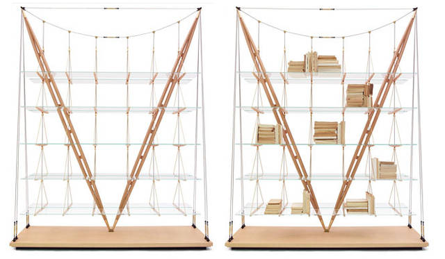 <strong>Cassina ixc.｜カッシーナ・イクスシー</strong>　「VELIERO（ヴェリエロ）」ブックシェルフ　デザイン｜フランコ・アルビニ