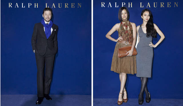 <strong>RALPH LAUREN│ラルフ ローレン</strong>　浅野忠信さんや、モデルの浦浜アリサさん、ニコルさんなど豪華な面々が集まった