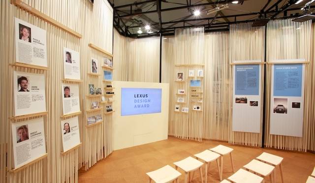 <strong>LEXUS DESIGNE AWARD｜レクサス デザイン アワード</strong><br />TOKYO DESIGNERS WEEK 2012のレクサスブース