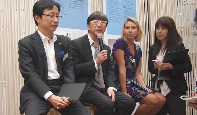 <strong>LEXUS DESIGNE AWARD｜レクサス デザイン アワード</strong><br />左から大原一夫氏、伊東豊雄氏、バーキット・ローマン氏