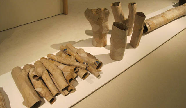 <strong>DESIGNTIDE TOKYO 2012</strong>　会場内の“木”のベースとなった素材も展示