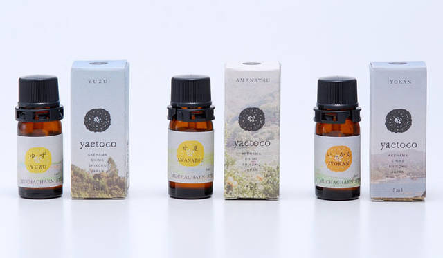 <strong>無茶々園｜むちゃちゃえん</strong>　yaetoco エッセンシャルオイル（いよかん・甘夏・ゆず）