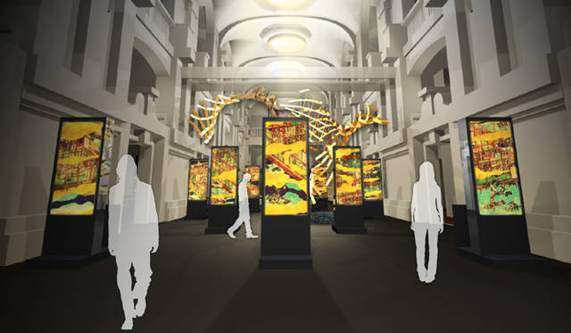 <strong>谷川じゅんじ｜Composing Days</strong>　「感性 kansei –Japan Design Exhibition– 」　完成予想図