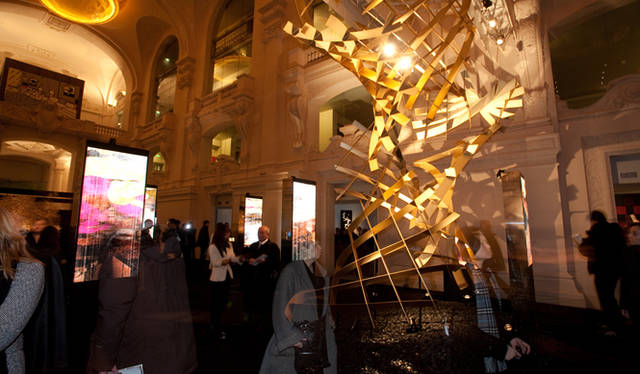 <strong>谷川じゅんじ｜Composing Days</strong>　「感性 kansei –Japan Design Exhibition– 」　レセプションの様子