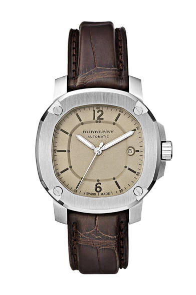 <strong>BURBERRY｜バーバリー</strong>　「THE BRITAIN BBY1201」21万円、自動巻き、直径43mm