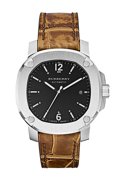 <strong>BURBERRY｜バーバリー</strong>　「THE BRITAIN BBY1202」21万円、自動巻き、直径43mm