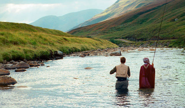 無茶な夢物語が信じる旅へとつながるヒューマンドラマ　©2011 Yemen Distributions Ltd., BBC and The British Film Institute.  All Rights Reserved.