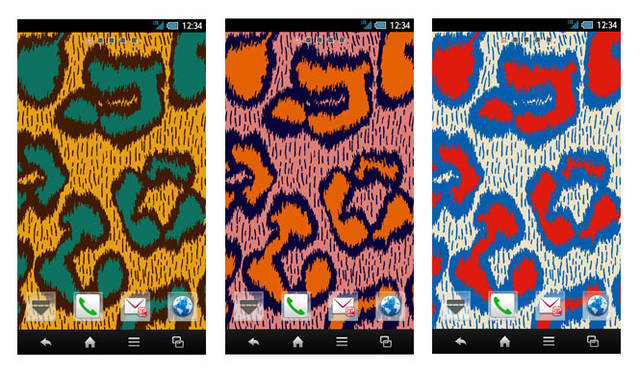 <strong>docomo｜ドコモ</strong>　壁紙パターン