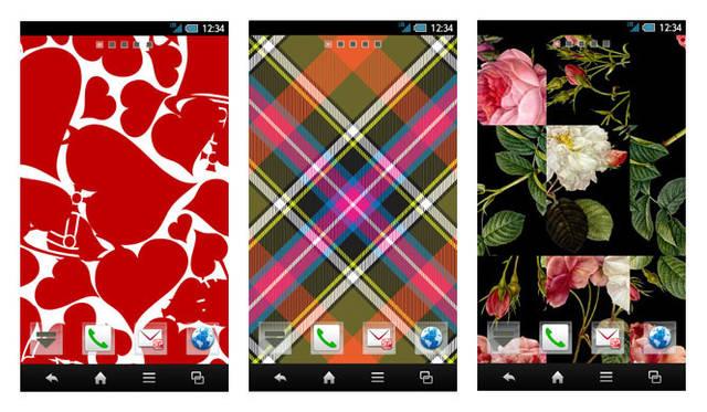 <strong>docomo｜ドコモ</strong>　壁紙パターン