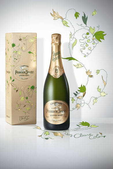 <strong>PERRIER-JOUËT｜ペリエ ジュエ</strong>　ペリエ ジュエ グラン ブリュット 750ml クレア・コール ギフトボックス 