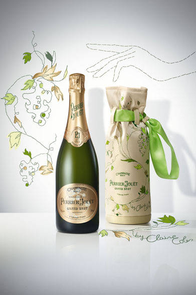 <strong>PERRIER-JOUËT｜ペリエ ジュエ</strong>　ペリエ ジュエ グラン ブリュット 750ml クレア・コール カクテルバッグ