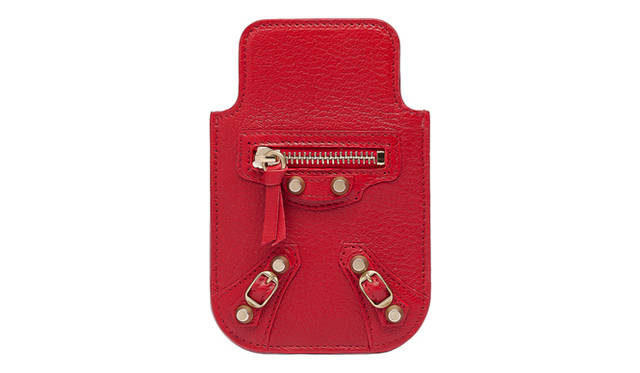 <strong>BALENCIAGA｜バレンシアガ</strong>　フォンケース「PHONE」[W8×H13×D0.5 cm]　2万9400円