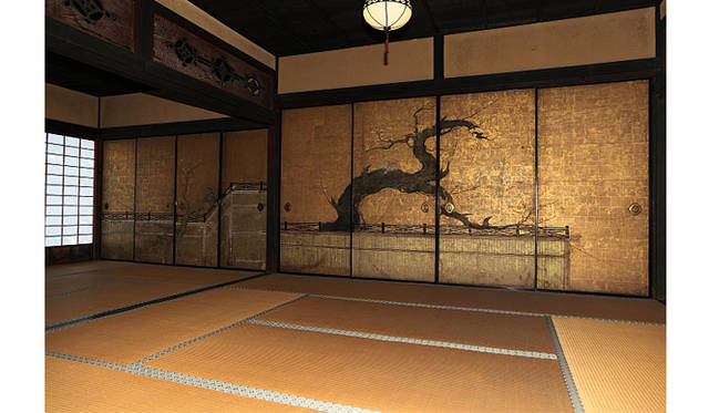 <strong>『山口晃展～山口晃と申します 老若男女ご覧あれ～』</strong>  養林庵書院(重要文化財)は桃山時代の遺構　平等院提供