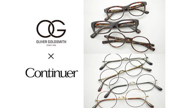 <strong>Continuer｜コンティニュエ</strong>　「Continuer 10th ANNIVERSARY FAIR」　Oliver Goldsmith別注　