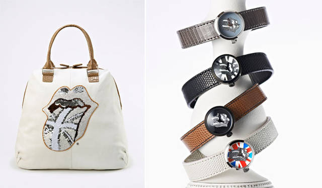 <strong>ENUOVE｜イノーヴェ</strong>　左／ゴートバッグ（S）4万5150円、（M）4万7250円、（L）4万8300円、右／ウォッチ上からすべて2万5200円（ムーヴメントには国産CITIZEN製を採用。5気圧日常生活防水も兼ね備えた本格派）（数量限定発売）　©2012 MUSIDOR B.V. Under License to Bravado Merchandising. All Rights Reserved.