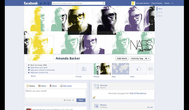 <strong>NARS｜ナーズ</strong>　自分のFacebookでも楽しむことができる