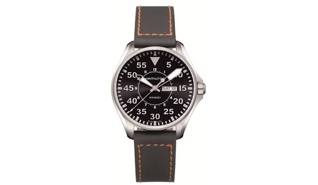 　「カーキ パイロット 42mm」5万2500円、機械式自動巻、ケース径42mm