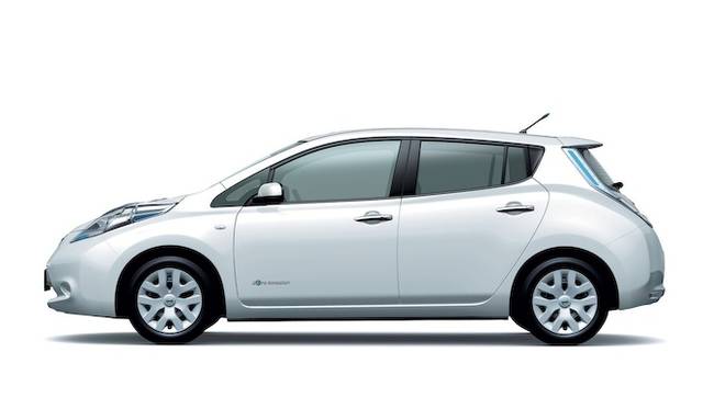 <strong>Nissan Leaf｜日産 リーフ</strong>　「S」専用のホワイト