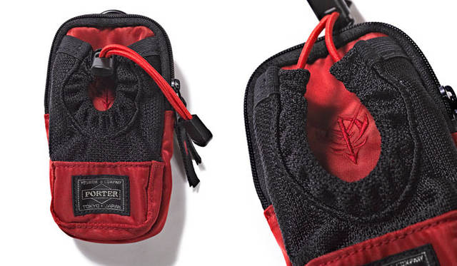 <strong>STRICT-G｜ストリクト ジー</strong>　STRICT-G×PORTERコラボレーション　MULTI POUCH（シャアザクVer.）6300円 ©SOTSU・SUNRISE