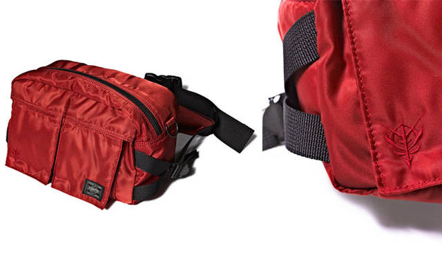 <strong>STRICT-G｜ストリクト ジー</strong>　STRICT-G×PORTERコラボレーション　WAIST BAG（シャアザクVer.）1万6800円 ©SOTSU・SUNRISE