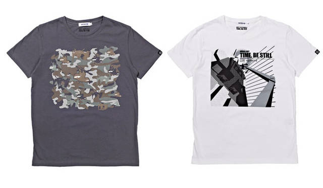 <strong>STRICT-G｜ストリクト ジー</strong>　期間限定Tシャツ「第13 話/再会、母よ…」＆「第14 話/時間よ、とまれ」　左／「Episode-14 ワッパ」、右／「Episode-14 時間よ、とまれ」 各3990円 ©SOTSU・SUNRISE