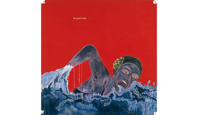 <strong>横尾忠則展「反反復復反復」</strong>　《人生にはゴールがない》2005年　国立国際美術館蔵