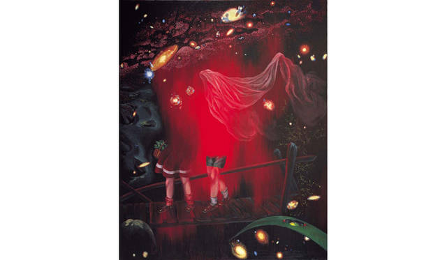 <strong>横尾忠則展「反反復復反復」</strong>　《運命》1997年　作家蔵